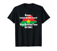 Bravo Captain Ibrahim Traore ! Viva Burkina Faso NATION ! T-Shirt
