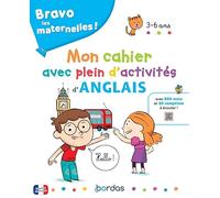 Bravo les maternelles - Mon cahier avec plein d'activités d'anglais + ressources audios