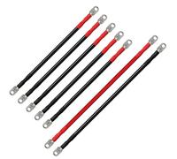 Bravokit Golf Cart Battery Cable Club Car 48 Volt Wire Kit,# 2 Awg HD, Cable 7 pc Set