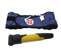 BRAVOLUNE Back Belt Support Decompression Back Belt Spine Reset Device Lumbar Support Inflatable Belt for Lower Back Pain Relief Blue