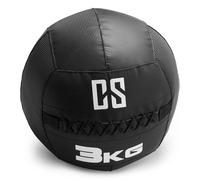 Bravor Wall Ball Medicine Ball PVC double seams 3kg black