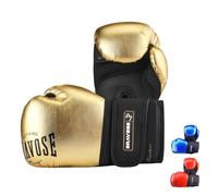 BRAVOSE Fearless Boxing Gloves for Kids, Muay Thai Gloves for Training, Sparring Mitts for Junior Boxers | Ideal for Punching Bag, Kickboxing for Childrens, Boys, Girls 4oz - Gold