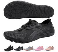 Bravover Unisex Water Shoes for Men Women with Five Toes Design Quick Dry Barefoot Aqua Shoes Ideal for Swim Pool Surf Beach Sea Activities