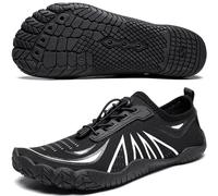 Bravover Unisex Water Shoes for Men Women with Five Toes Design Quick Dry Barefoot Aqua Shoes Ideal for Swim Pool Surf Beach Sea Activities