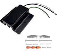 Bravsekai H Track Floating Canopy Connector, H Track Lighting Rails Accessories, Suitable for H Type Single Circuit 3-Wire-1 Rails, Energize The Rails