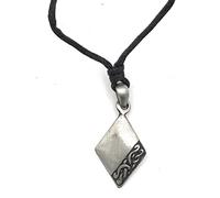 BRAW CLANS TARTANS Celtic Spirit Fine Handcrafted Pewter Neck Pendant Vintage Style Collection with leather String for Men and Women with Special Meaning