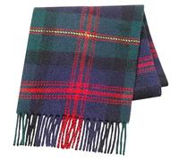 BRAW CLANS TARTANS Logan Modern Tartan Scarf - 100% Pure Lambswool - Unisex Winter Warmer for Men and Women - Multipurpose - Gift for Him/Her - Various Tartans - 12x60 Inches