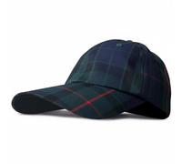BRAW CLANS TARTANS Scottish Tartan Baseball Cap, 6 Panel Cap with Eyelets, Unisex Adjustable Hook and Loop, Double Stitched, Checkered Unconstructed, Ideal for All Seasons (Gunn )