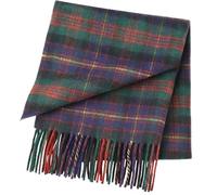 BRAW CLANS TARTANS Tartan Scarves for Women and Men - 100% Pure Lambswool Cameron Of Erracht Tartan Scottish Lightweight Scarf 12x60 inches, Christmas, Mothers day Wedding Gifts
