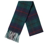 BRAW CLANS TARTANS Tartan Scarves for Women and Men - 100% Pure Lambswool Davidson Tartan Scottish Lightweight Scarf 12x60 inches, Christmas, Mothers day Wedding Gifts