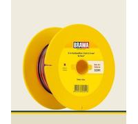 Brawa 32391 Double Wire Cable 0.14Mm 25 Meter Roll Red/Black New