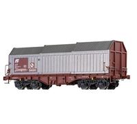 BRAWA 51011 H0 1:87 Grey Shunting Wagon With Small Terrace FS Logo DC