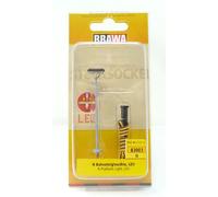 BRAWA 83003 PLATFORM LIGHT PIN SOCKET LED N GAUGE