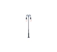 BRAWA 84036 HO Scale Park Lamp Post With Two LED Lights 100 Mm