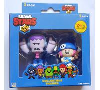 BRAWL STARS COLLECTIBLE FIGURES SERIES 1 LINE FRIENDS LICENSE P.M.I COLLECT THEM