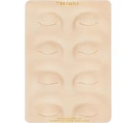 BRAWNA 3D Eyebrow PMU Practice Skin - Eyeliner Practice Skin - 4 Different Shapes - PMU Supplies