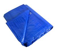Brawny Heavy Duty Tarpaulin (1.2 x 1.8m) - Waterproof, Tear-Resistant, UV Resistant - Multi-Purpose Tarp for Outdoor Camping, Construction, or Ground Cover