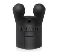 BRAWOLFY The Sensational Aroma Amber Bottles Screw Attachment on Your Bottle,Aroma Perfume Inhaler Cap(10ml/Small Bottle)