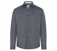 Brax Men Flannel Shirt Style Harold U Blue 23 Navy 74-0115/23 74423000