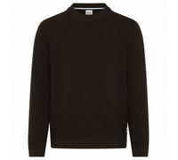 BRAX Men’s Knit Sweater Style Roy Brown Faux Pearl Zip Pullover 52