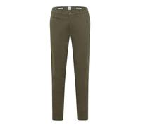 BRAX Men's Hi-Flex New Structure Chino Trouser, 33 Olive, 36 W/32 L
