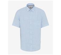 Brax Men's Linen Shirt Style Dan Blue 413528 74410200 29 Sky