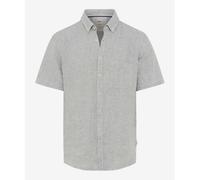 Brax Men's Linen Shirt Style Dan Green 413528 74410200 36 Thyme