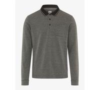 Brax Mens Long Sleeve Polo Shirt Pharell Green Regular Fit 34 pine
