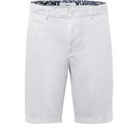 BRAX Men's Style Bari Cotton Gab Sporty Chino Bermuda Classic Shorts, White, 38