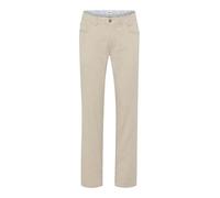 Brax Men's Style Cooper L Linen Cotton Stretch Trousers, Beach, 32 W/32 L