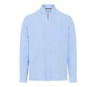 Brax Men's Style Dirk U Pure Linen Quality Shirt, 29 Sky,