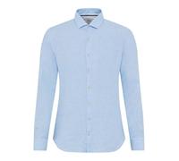 Brax Men's Style Jarold U Pure Linen Quality Shirt, 29 Sky, L