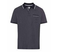 BRAX Men's Style Patrick Pique Two Tone Polo Shirt, 23 Navy, L