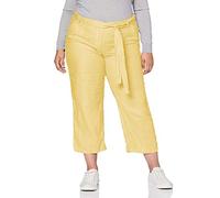 BRAX Women's Maine S Linen Love Trouser, Yellow (Yellow 65), W27/L32 (Size: 36)