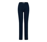 BRAX Women's Style Carola Five Pocket Jeans in Thermal Denim Slacks, Clean Dark Blue, 36W x 32L