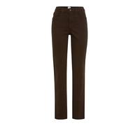 Brax Women's Style.Carola Thermo Denim Feminine Trouser, 52 Dark Chocolate, 34W x 32L