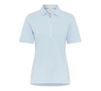 BRAX Women's Style.Cleo Pima Pique Solid T-Shirt, Blue, 12