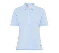 BRAX Women's Style.Cleo Pima Pique Solid T-Shirt, Blue, 18