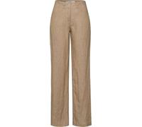 BRAX Women's Style Farina Linen Trousers Pants, Toffee, 34W / 32L