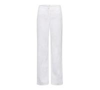 BRAX Mujer Style Farina Leinenhose mit legerer Silhouette Hose, Weiß (White 99), 40K
