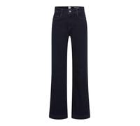 BRAX Women's Style.Maine Magic Denim Wide Leg Jeans, 22 Clean Dark Blue, 26W x 32L