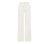 BRAX Women's Style.Maine Magic Denim Wide Leg Jeans, 95 Soft Ecru, 32W x 32L