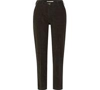 BRAX Women's Style Maron S Structure Velvet Pants, Dark Olive Green, 36 W/32 L