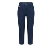 Brax Women's Style Mary C Ultralight Denim 5-Pocket Capri Jeans, Clean Dark Blue, 32W x 34L