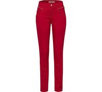 BRAX Women's Style Shakira Five-Pocket Trousers Made Cotton Satin Pants, Salsa, 31W x 34L