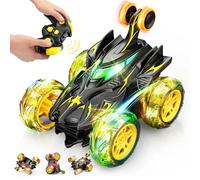 Braxel 360° Flips Remote Control Cars, BatToy Man Kids Toys for 3-9 Year Old Boys Toys Age 3-9 Year Old Boy for 3-11 Year Old Boys LED RC Car Present Early