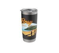 Bray Beach County Wicklow Ireland Stainless Steel Insulated Tumbler