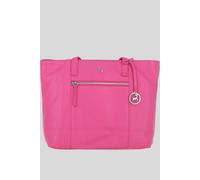Ashwood Leather Women's 'Bray' Designer Leather Shoulder Bag with Secure Zip Pocket in Pink Ashwood Leather Pink One Size