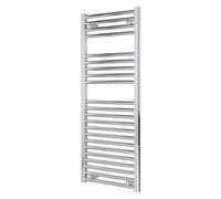 Bray Electric Heated Towel Rail/Warmer/Bathroom Radiator, Prefilled, Chrome, 1000 x 500