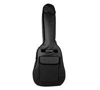 Bray Full Size Midnight Black Guitar Cover Case Padded Gigbag For Any Acoustic, Electric, Bass And Classical Guitar With Carry Handle & Shoulder Straps (Max. 41")